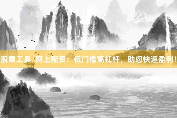 股票工具  网上配资：低门槛高杠杆，助您快速盈利！